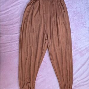 Elegant Brown Jumpsuit